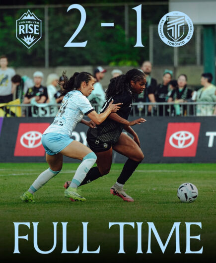 Match Recap: AFC Toronto Falls 2-1 to Vancouver Rise FC on the Road | 07/24