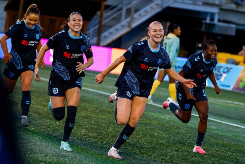 Belzile and Pridham Braces Carry Rapid FC to Crucial 5-2 Victory Over Vancouver Rise FC