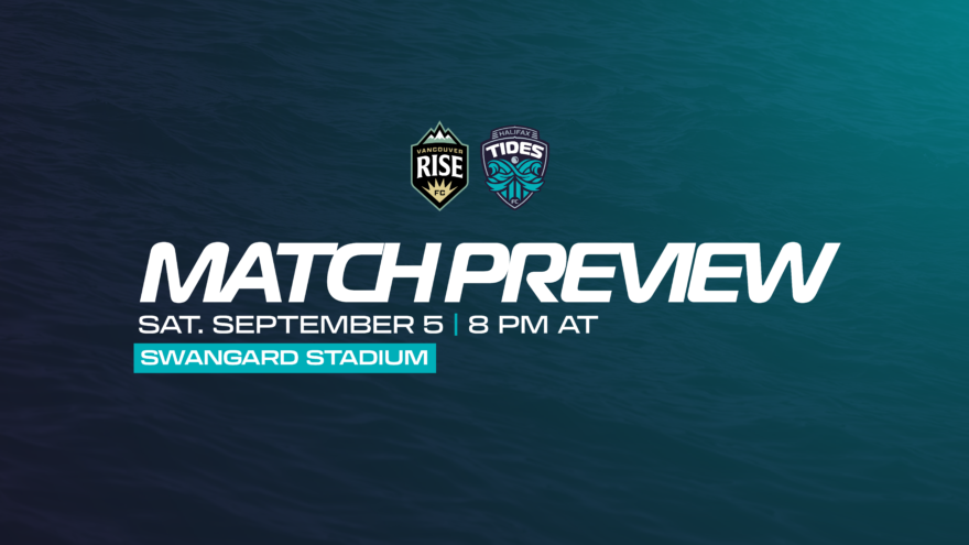 Match Preview: Tides Travel to Vancouver for Key Playoff Race Matchup
