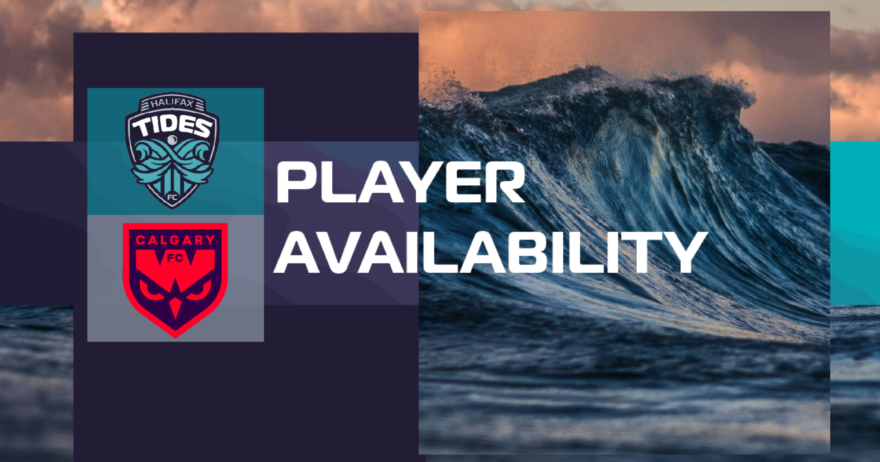 Player Availability Report: Halifax Tides FC vs. Calgary Wild FC