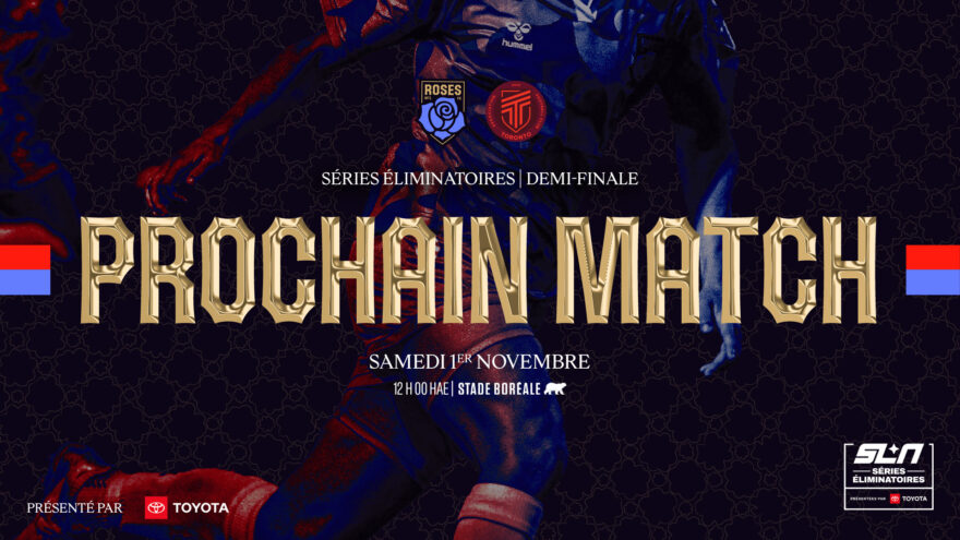 LES ROSES DE MONTRÉAL ACCÈDENT AUX TOUTES PREMIÈRES SÉRIES ÉLIMINATOIRES DE LA SUPER LIGUE DU NORD