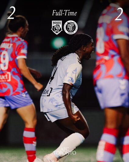 AFC Toronto Rallies From Behind Late For 2-2 Draw With Montreal Roses FC
