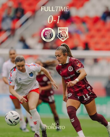 AFC Toronto Falls 1-0 To Montreal Roses FC