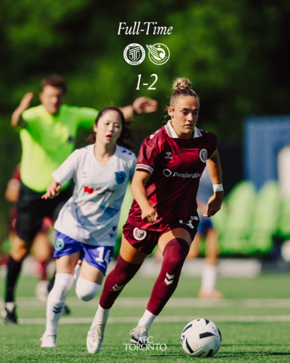 AFC Toronto Concedes Late in 2-1 Loss to Ottawa Rapid FC