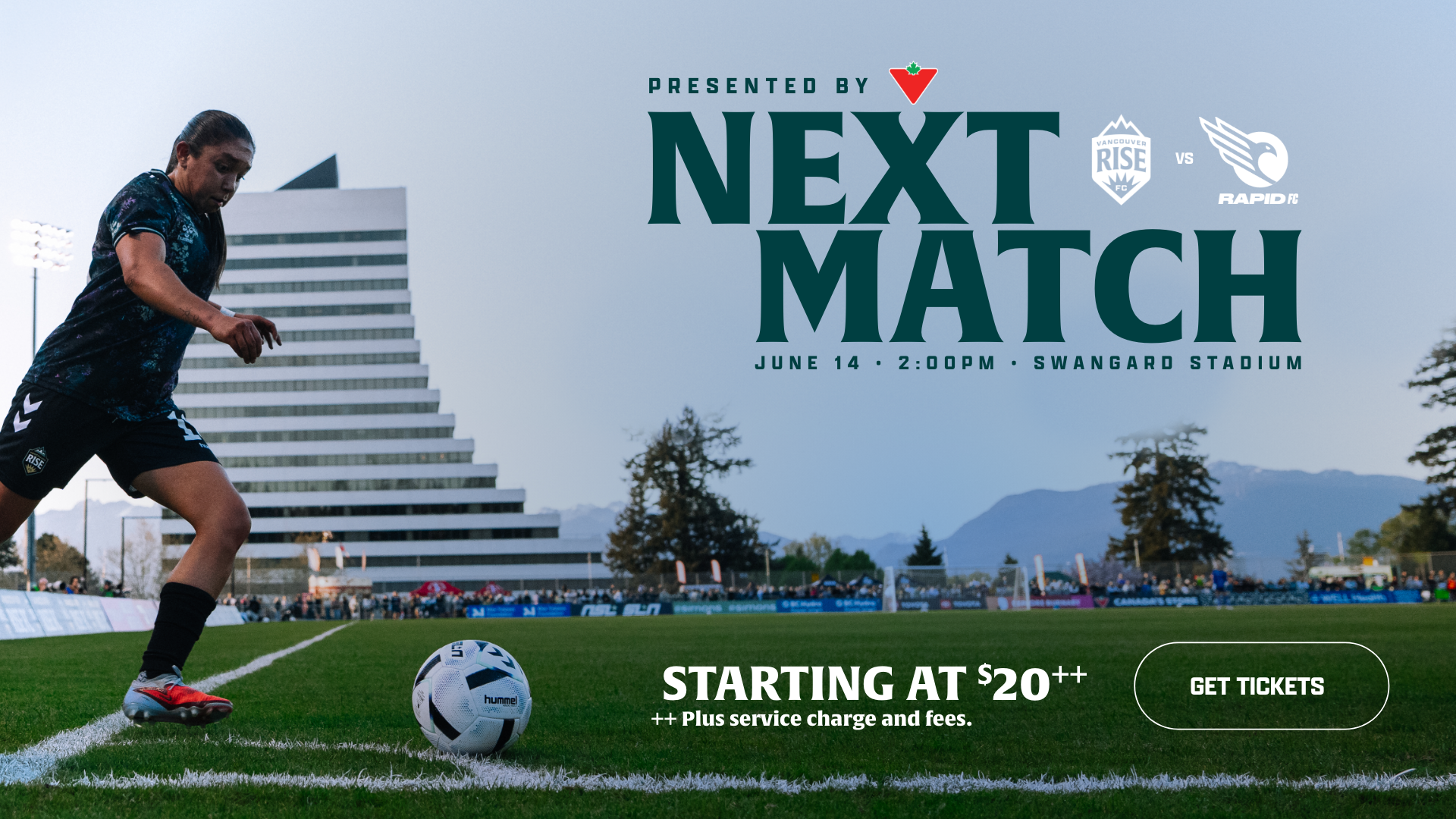 JUNE 14 MATCH VS OTTAWA RAPID FC