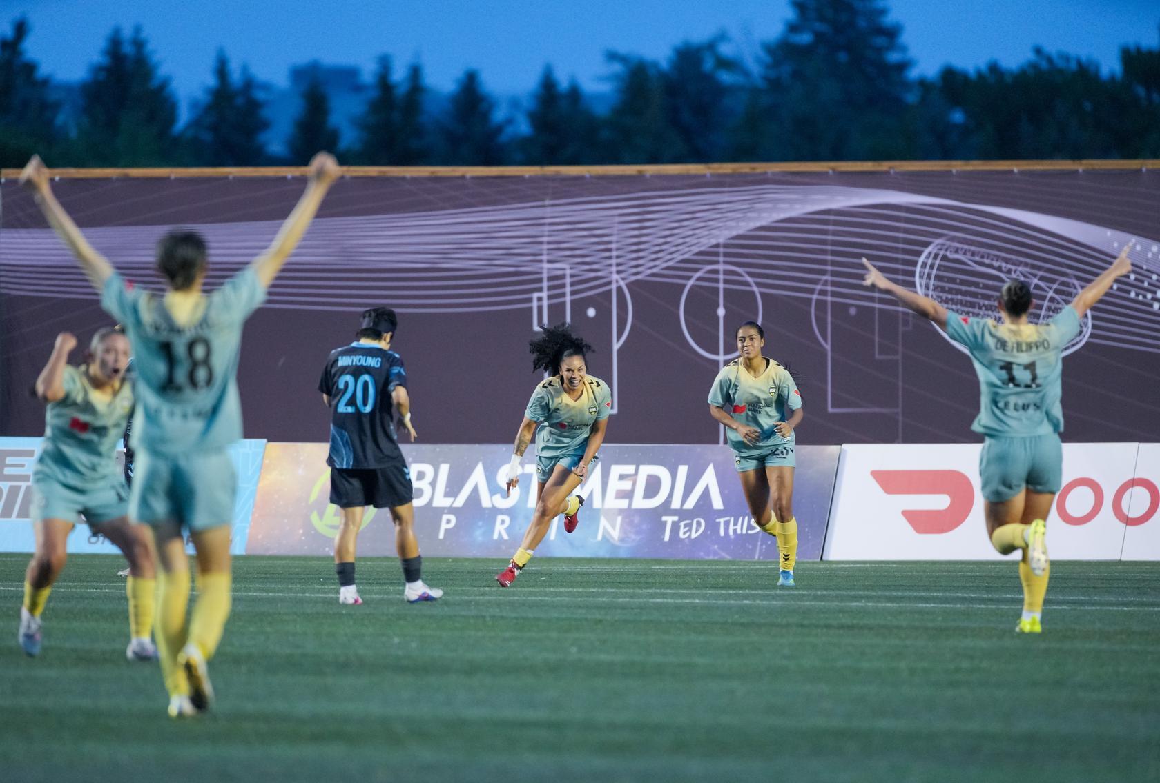 Vancouver Rise FC Run Riot in the Nation’s Capital