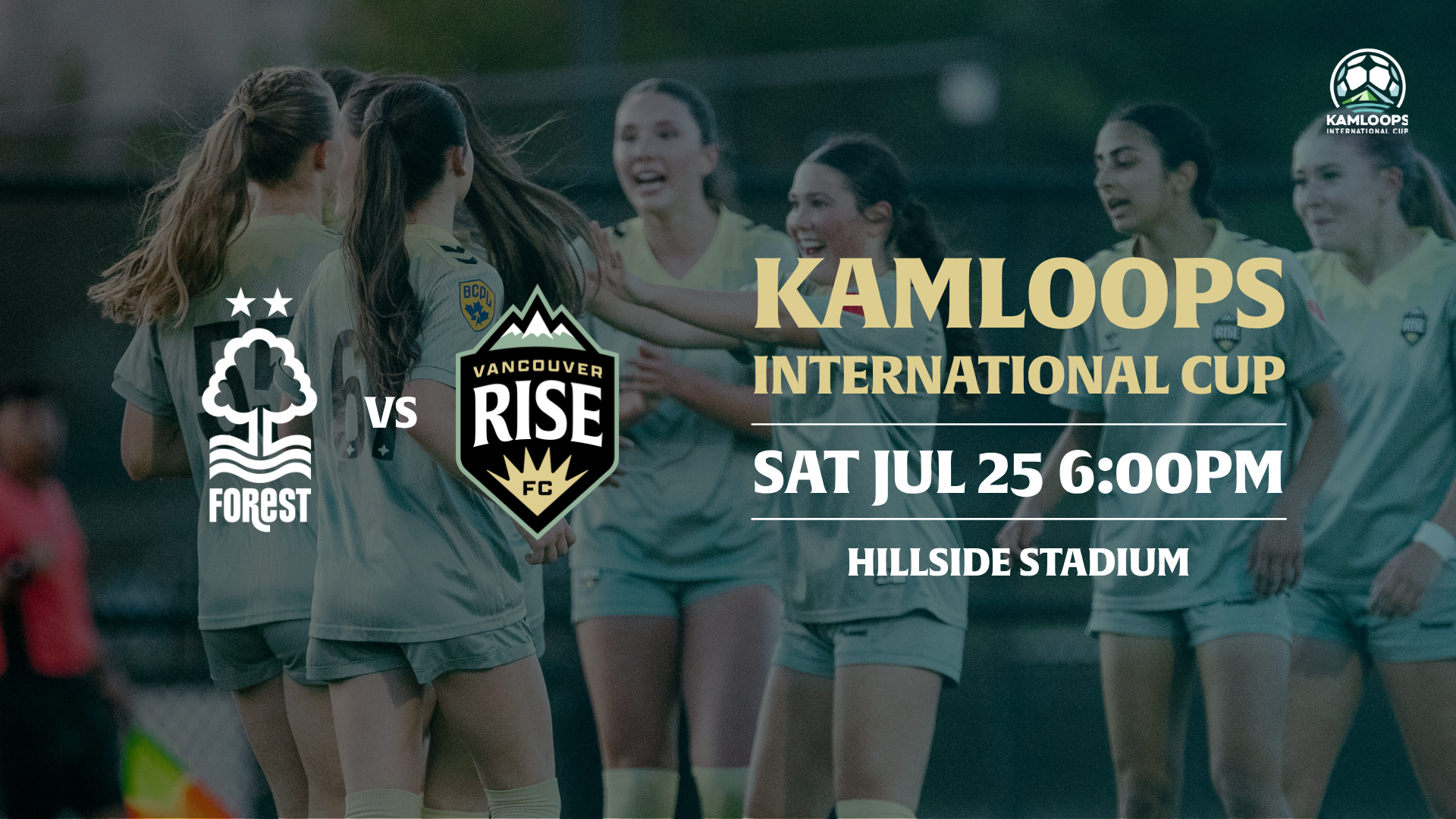 Vancouver Rise FC Academy to face Nottingham Forest Women in Kamloops International Cup