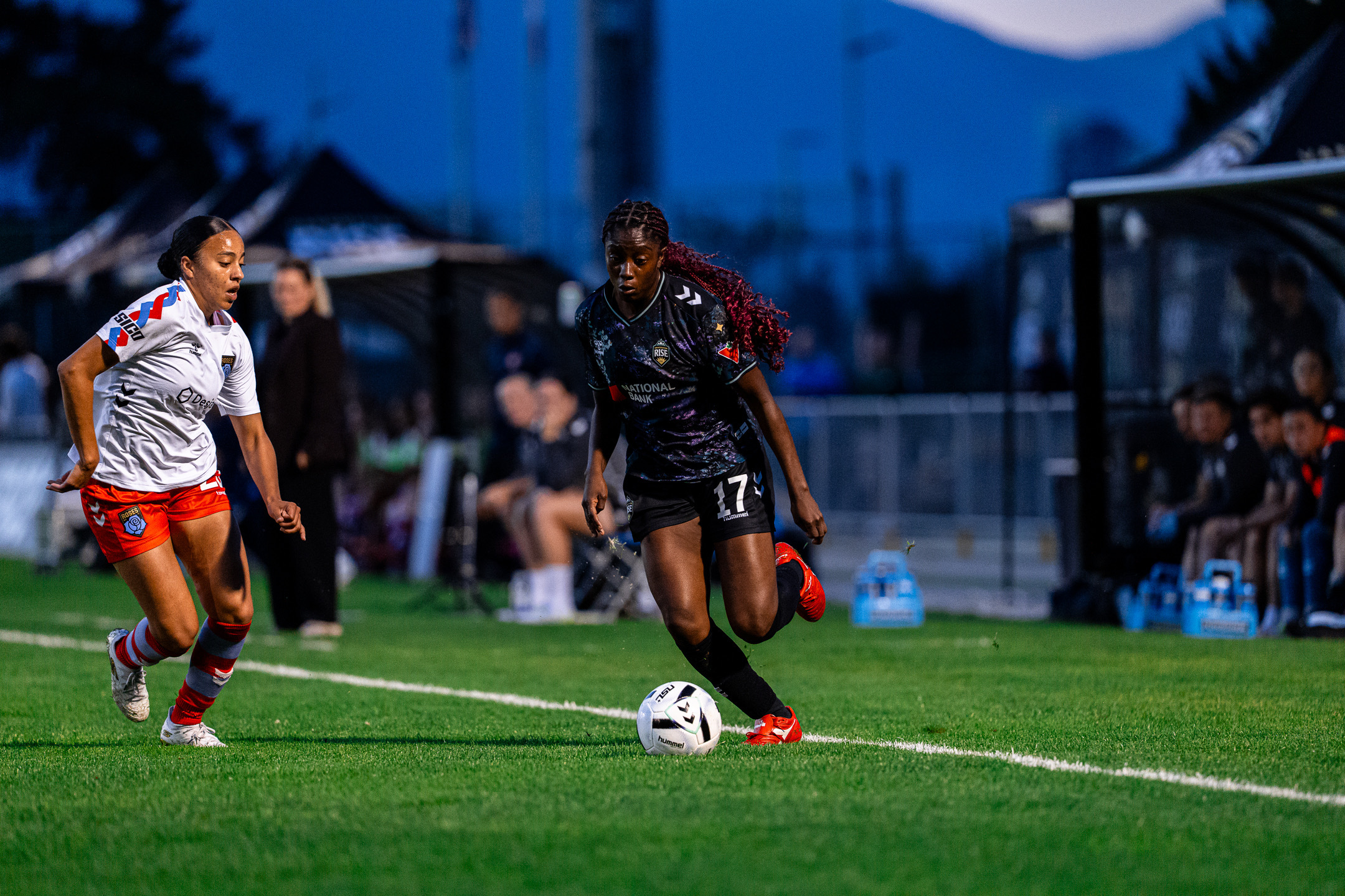 MATCH REPORT: Vancouver Rise FC Take ‘Ruff’ Loss in Thrilling 4-3 Match vs Montreal Roses FC