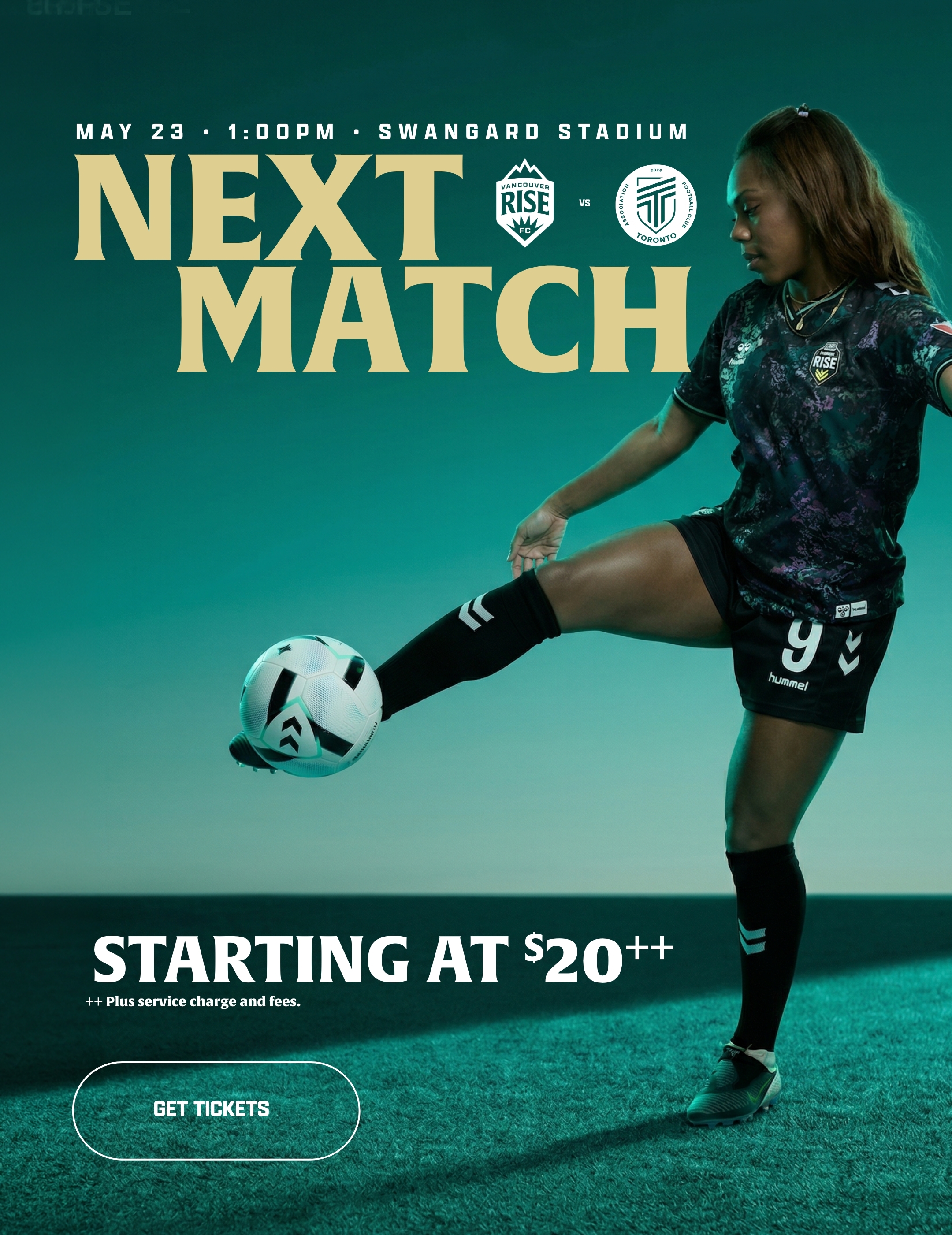 MAY 23 HOME MATCH vs AFC TORONTO