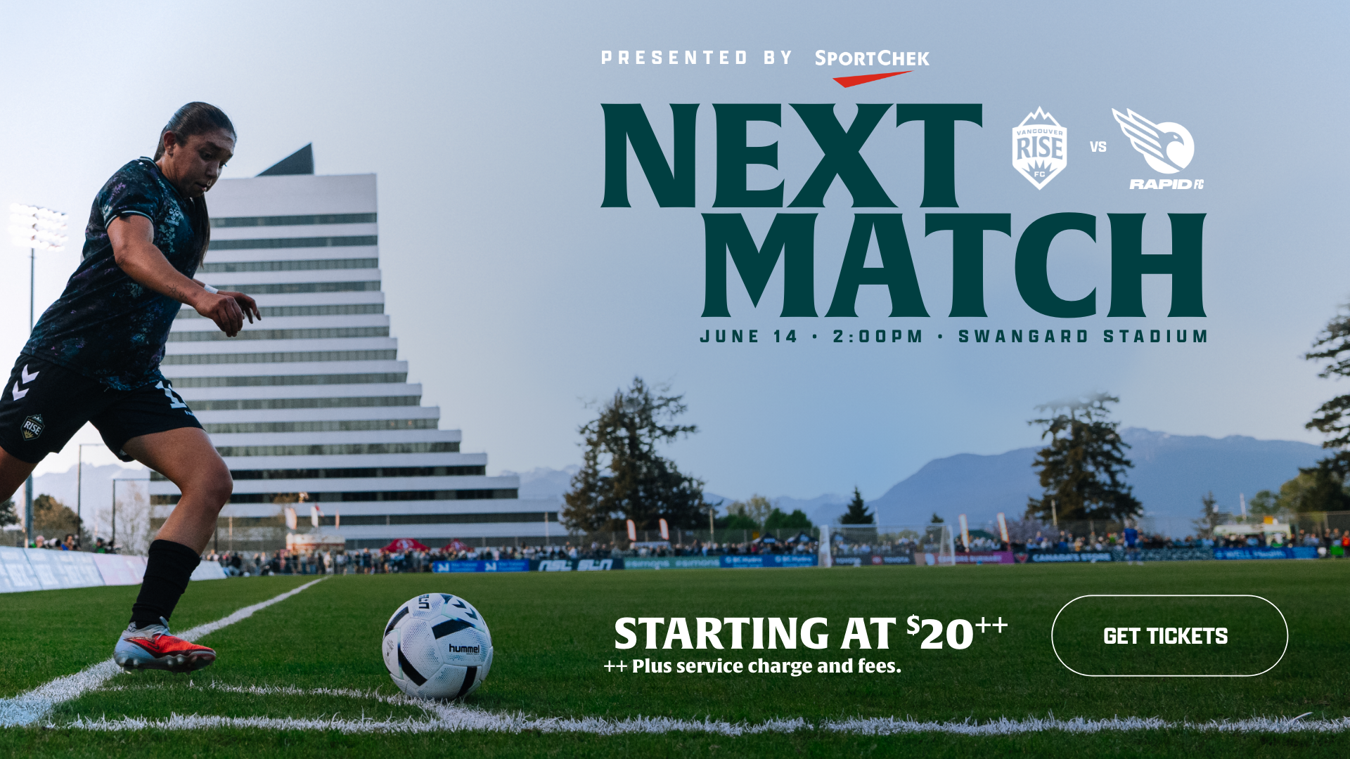 JUNE 14 MATCH VS OTTAWA RAPID FC