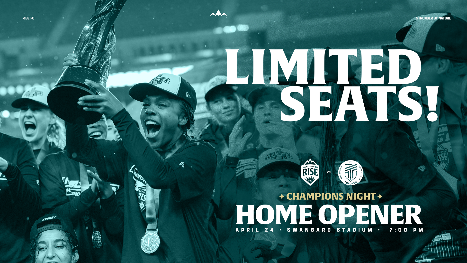 Limited Seats Remaining for Champions Night at Swangard Stadium