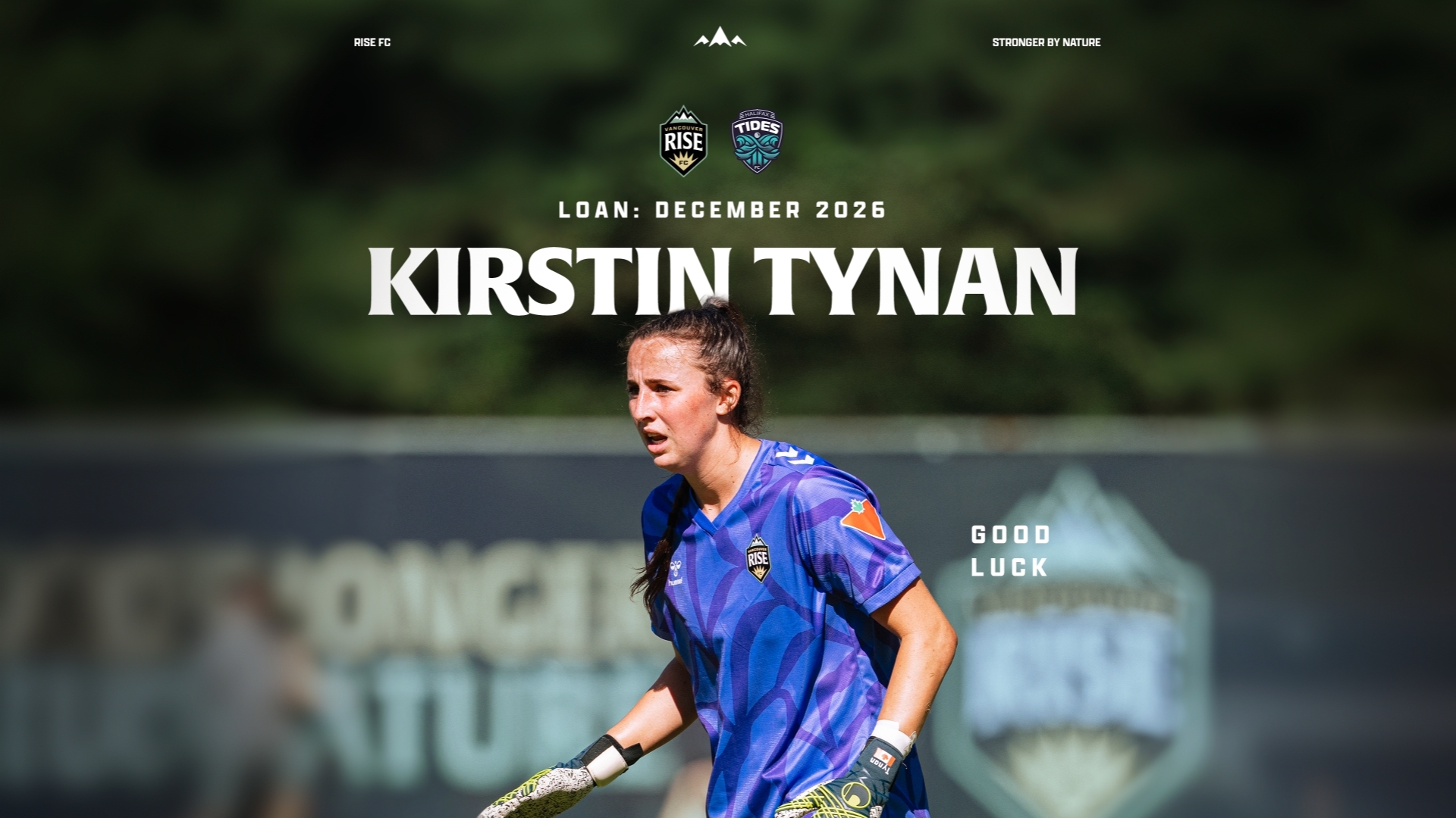 Vancouver Rise FC loan Kirstin Tynan to Halifax Tides FC