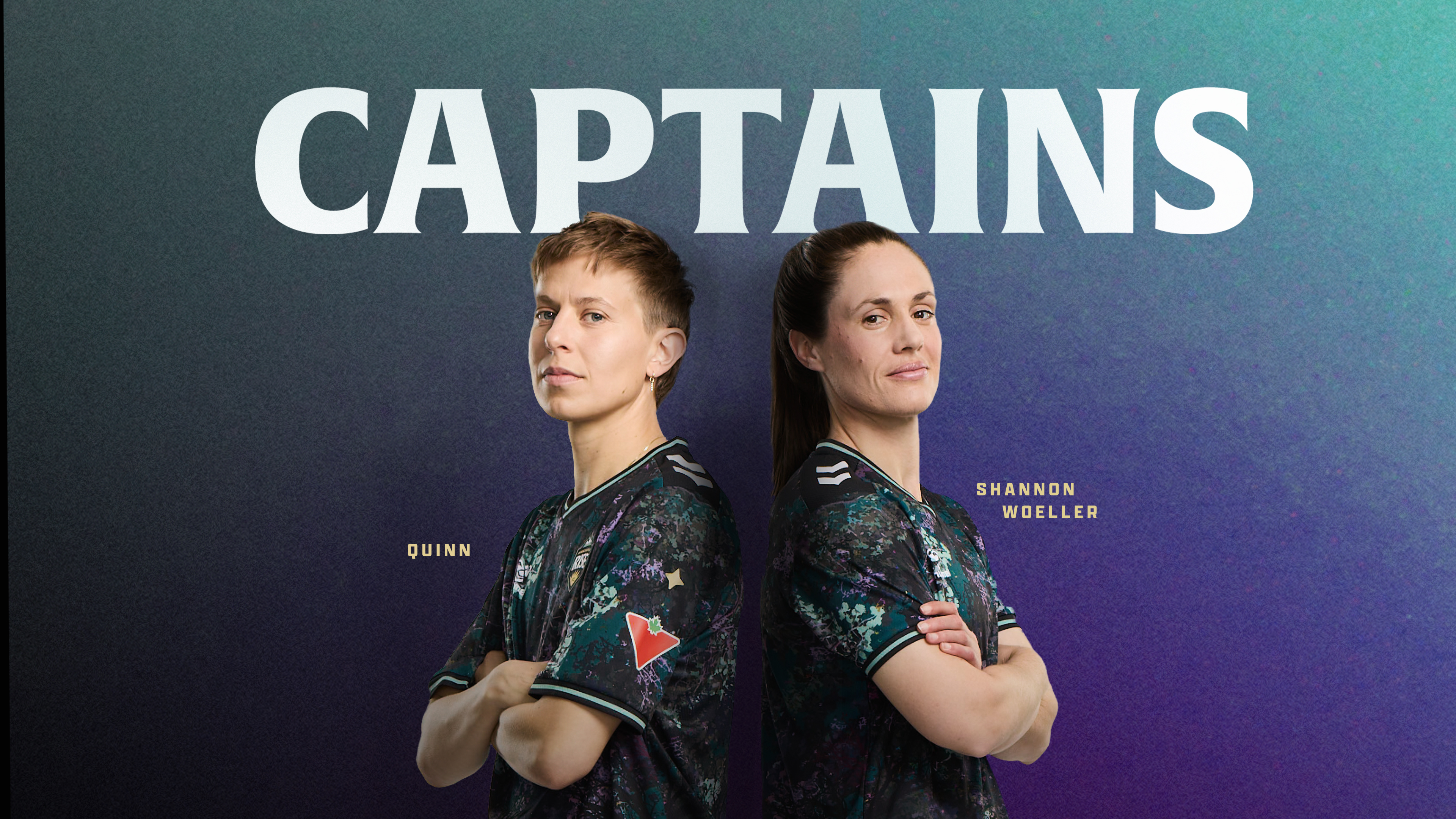 Shannon Woeller and Quinn Named 2026 Vancouver Rise FC Captains